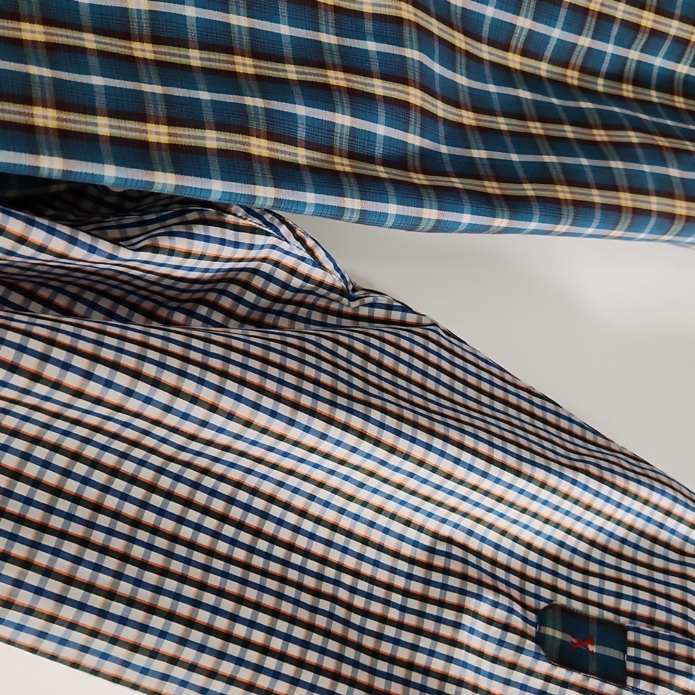 Robert Graham long sleeve plaid button down shirt size XL - Picture 8 of 12